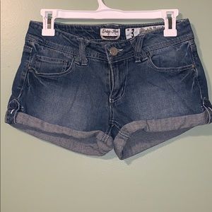 Indigo Rein Blue Jean Denim Shorts